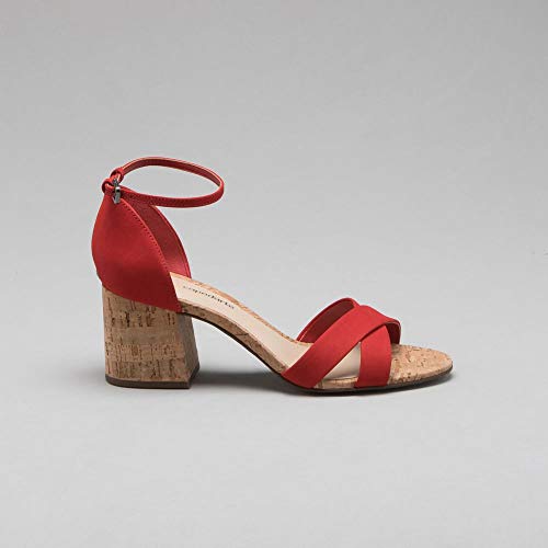 Sandália Nobuck Rosso 35