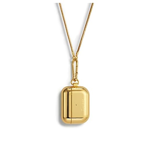 Tapper 18K Gold Plated Neck Case for AirPods Pro (18K Gold)