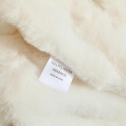 Plaid en peluche chaude et ensemble de coussin pour décoration - 4