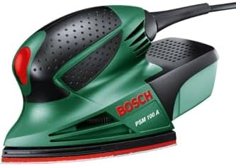 Bosch Home and Garden Elektrikli Delta Zımpara PSM 100 A (100 Watt, Taşıma Çantasında), Yeşil — Amazon ürün görseli