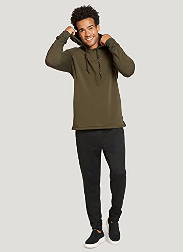 Jockey Men's Casualwear Colorblocked Lightweight Fleece Pullover Hoodie3