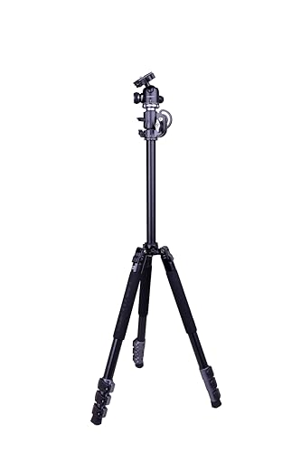 Image of AP 7280 Pro Professional Camera Tripod with Carrying Case, Black