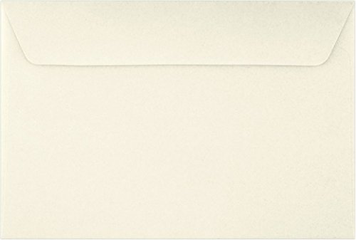 LUXPaper 6 x 9 Booklet Envelopes, Natural, 250 ct