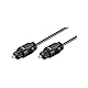 Wentronic Toslinkkabel auf Toslinkstecker 2,2 mm, 0,5 m (1 Stück)