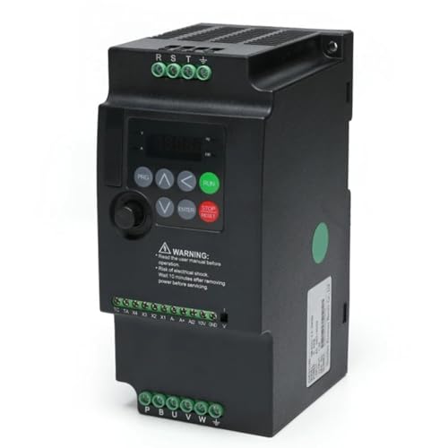 FUYUMIC Variateur de fréquence économique VFD 220 V à 380 V, variateur de Vitesse du Moteur 1,5/2,2/3,7/4/5,5 KW(HE200-1.5KW)