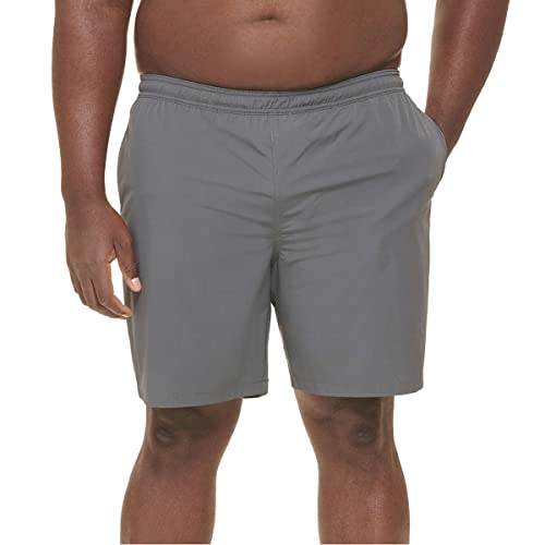 Kirkland Signature Men's Swim Shorts (as1, Alpha, x_l, Regular, Regular, Gray)2