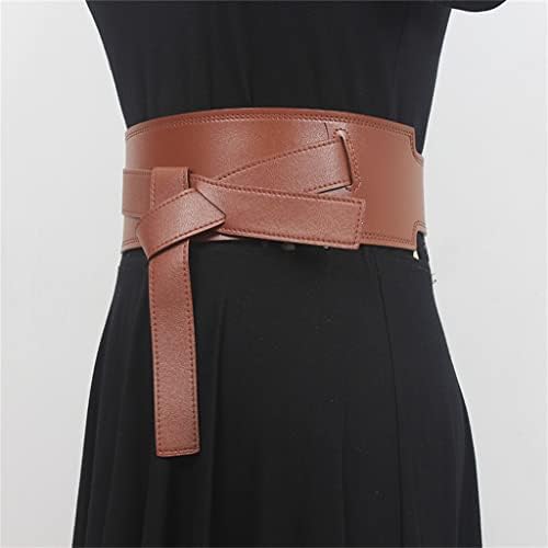Faja Cinturón Ancho Elástico de Desgaste Exterior para Mujer con Traje de Abrigo Falda Cintura Cinturón Que Combina con Todo (Color : A, Size : 90.5cm)
