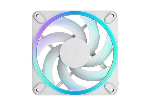 Image of Fractal Design Momentum 12 RGB White 120mm PC Case Fan FD-F-MR1-1202 FN2096
