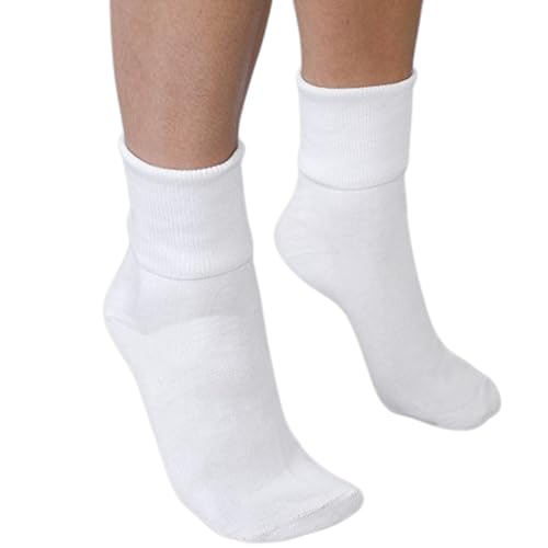 Buster Brown - 100% Cotton - Elastic Free Socks - 3 Pairs