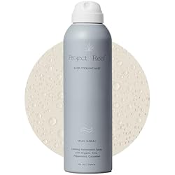 Project Reef Non-Aerosol Aloe Cooling Mist – Vegan, Ocean Friendly & Hydrating After-Sun Spray with Organic Aloe Vera, Peppermint & Cucumber – Natural Sunburn Relief & Daily Skin Refreshment, 5 fl oz