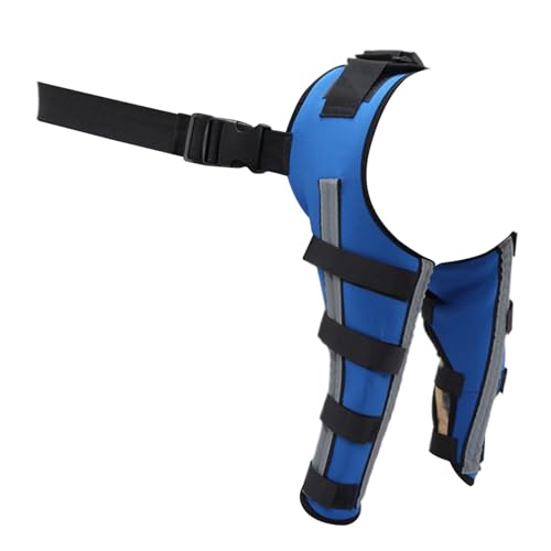 Hogvinnatil Kniebandage für Hunde, Hüftschiene für Hunde, orthopädisch, Hip Hock Support | tragbarer Wundschutz für Haustiere zur Erholung der Kleinen