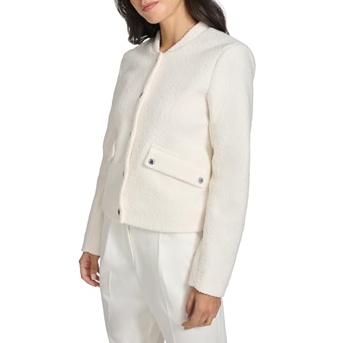 Calvin Klein Women's Snap Button Front Jacket3