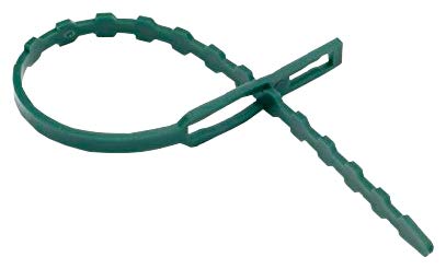 5,000 x Plant Strap Ties STEM Support Adjustable Green Plastic 168 x 4mm
