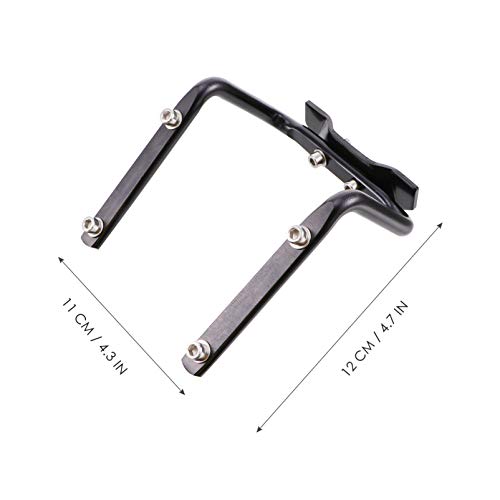 BESPORTBLE Adaptador de gaiola de garrafa de liga de alumínio conversor de rack para bicicleta de mo