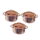 Mini accessoire de cuisine : vous pouvez décorer votre maison de poupée et ajouter de la beauté à votre maison de poupée, pot d'accessoires de maison de poupée