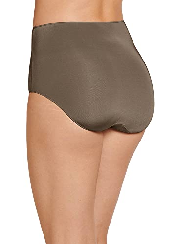 Jockey Women's Underwear No Panty Line Promise Tactel Brief - 3 Pack, White/Light/Deep Beige, 10 #TOP2
