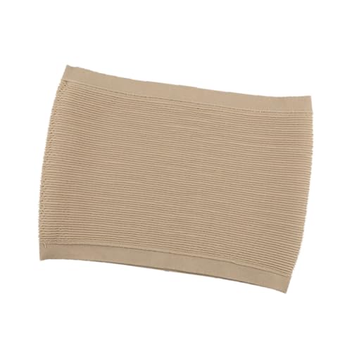 Garneck Slimming Belt for Men Breathable Belly Band Waist Trimmer Tummy Wrap Elastic Waist Band Ab Belt Back Support Fitness Chocolate