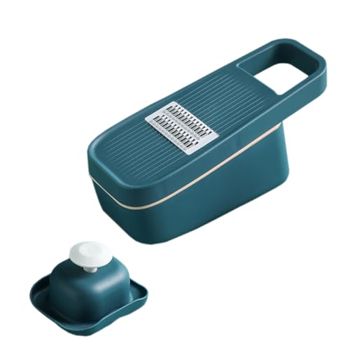 WEKADRIN 多機能野菜 さい目切りカッター 種刃付き 手保護設計 滑り止めハンドル付き キッチン用野菜スライサー