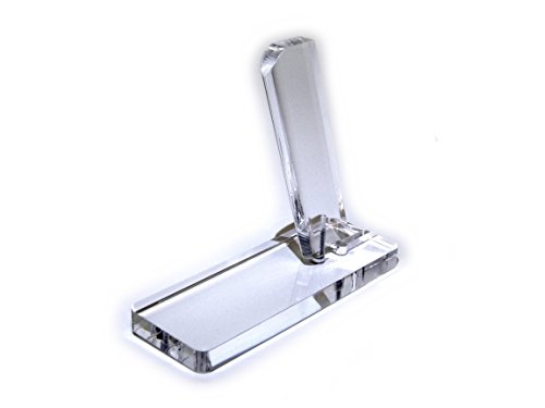 NO-M.A.R® 38 Super & 9mm Single Stack Clear Acrylic Pistol Display Stand
