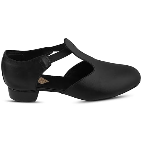 Women's Greek Dance Sandals with Ankle Strap Cover