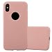 Produktbild Cadorabo Hülle für Apple iPhone X/XS in Candy ROSA - Handyhülle aus flexiblem TPU Silikon - Silikonhülle Schutzhülle Ultra Slim Soft Back Cover Case Bumper