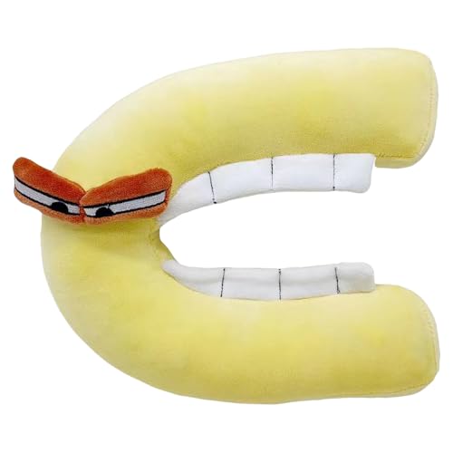 Funky Wizard Letter Plush Toys Soft Plush Birthday Figures Toys0194