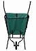Faltbare Schubkarre - Faltschubkarre - robuster Stahlrahmen - 112 cm x 72 cm x 73 cm - 600 D Oxford Gewebe - Gartenkarre - Aufhängbar - Schiebkarre, Grün/Schwarz