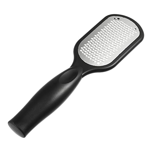 VOCOSTE Pie Cuidado Herramienta Removedor Pie Lima Inoxidable Acero Pie Escofina Negro