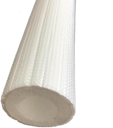 Manguera de Coquilla Aislante, Tubo Espuma Aislante 16/20/25/32mm X 7mm X 1.5mm Tubo Aislante Aire Acondicionado Térmico Flexible Anticongelante(Blanca,ID16mm x T7mm xL1.5m)