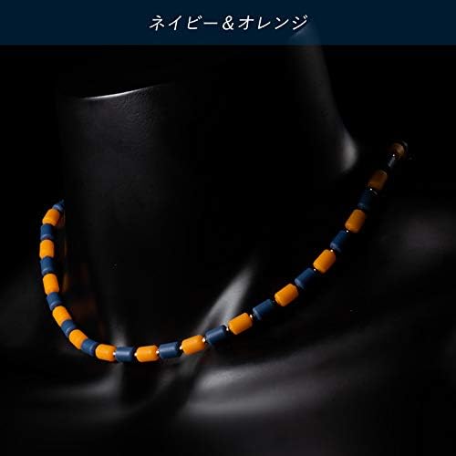 クリオ インパルス ネックレス （シルバータイプ） ﾈｲﾋﾞｰ&ｵﾚﾝｼﾞSサイズ