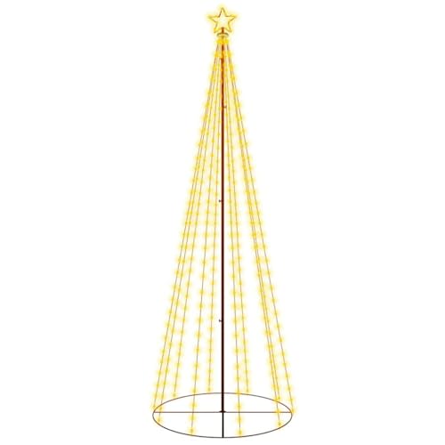 vidaXL LED Weihnachtsbaum Kegelform Tannenbaum Lichterbaum...