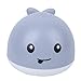 Cuque Vendite Pazze Giocattolo a spruzzo d'Acqua con luci Colorate, induzione elettrica, Animale Giocattolo da Bagno per Bambini, Bambino per Bambini(Gray)