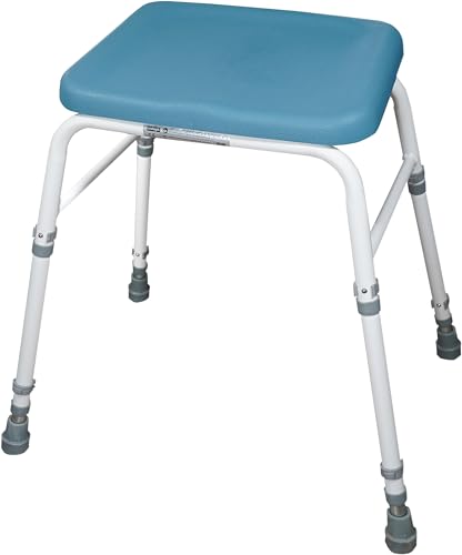 Taburete multiusos para posarse 4 en 1 con asiento regulable y montaje fácil 7