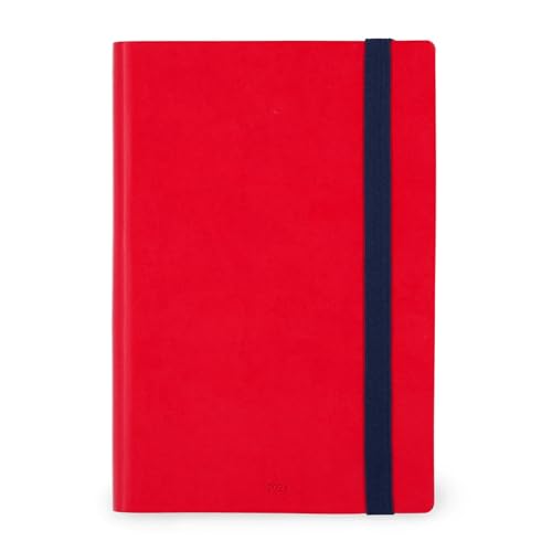 Preisvergleich Produktbild Wochenkalender Medium Notiz. - 2024 - Medium Weekly Diary With Notebook - Red