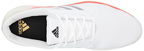 Adidas Men's Zg21 Recycled Polyester Golf Shoes, Footwear White/Core Black/Solar Red, 7.5 #TOP4