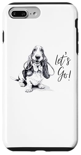 �o�Z�b�g�n�E���h�uLet's Go!�v�f�U�C�� ? �n�b�s�[�h�b�O���o�[�f�U�C�� �X�}�z�P�[�X iPhone 7 Plus/8 Plus �p