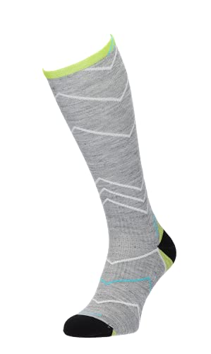 Sockwell Women's Incline Knee High Moderate Graduated Compression Sock, Light Grey - S/M