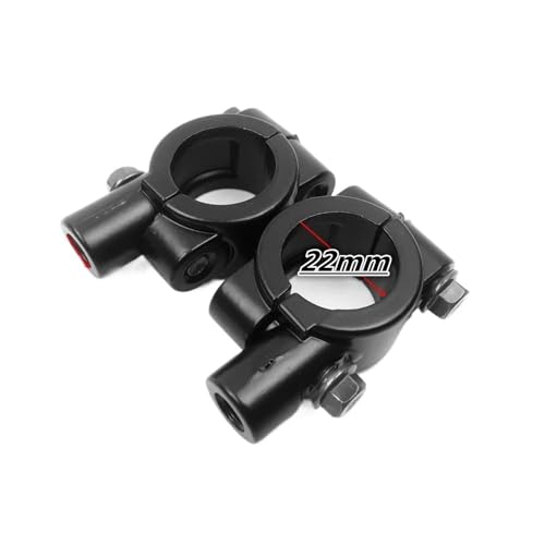 Rétroviseur moto rond éliminez les angles morts sur votre scooter grâce aux vis 8mm 10mm