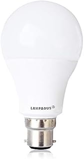 LAMPAOUS 15W B22 LED Bulb 150W Incandescent Bulbs Equivalent Cool White 1500 Lumens Bayonet LED Light Lamp Non Dimmable
