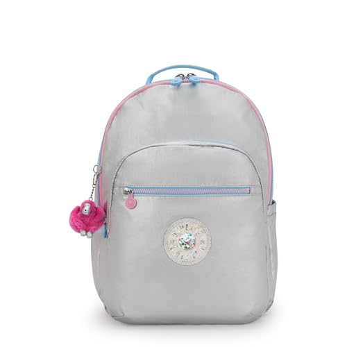 Image of Kipling Women's Seoul Extra Large 17 inch Laptop Backpack, Durable, Roomy with Padded Shoulder Straps, Built-In Protective Sleeve