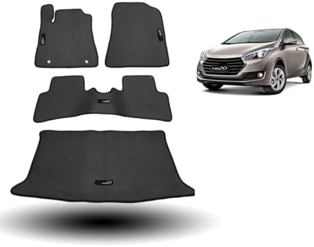 Tapete Borracha Hb20 Hatch Traseiro Interiço E Porta-malas