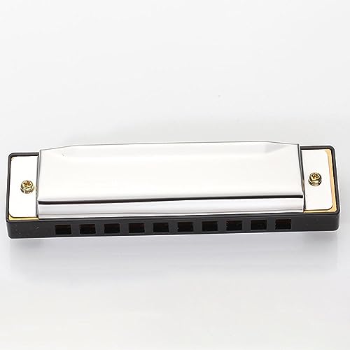 Harmonica 10 trous Do pour s'initier facilement aux mélodies de harpe sans solfège - 4