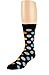 Men's Cotton Blend Socks, Fun and Funky Patterns and Colors -12 Pack- by Zeke Fun Times Shoe size 6-12