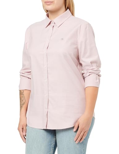 Chemise Oxford Gant Femme Slim Stretch : le prestige du coton