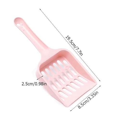 Escorredor de areia higiênico para caixas de areia Pet Poop Scoop(Verde)