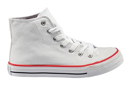 JOHN SMITH Bota J.Smith 412 22I Blanco 6, Zapatillas Deportivas Unisex Adulto, 38 EU