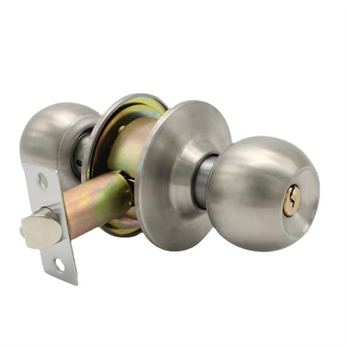 Serrure à bille pour porte de salle de bain en acier inoxydable 304 robuste - 7