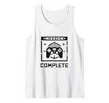 Mission Complete Gaming Gamer Humor Fun