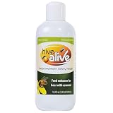 HIVE ALIVE Bienenfutter Zusatz - Bienenfutter Flüssig - Imker Zubehör - Herbst-Frühjahr - Senkt Wintersterblichkeit für Gesundheit Population & Honigproduktion - 500ml 50 Bienenstöcke