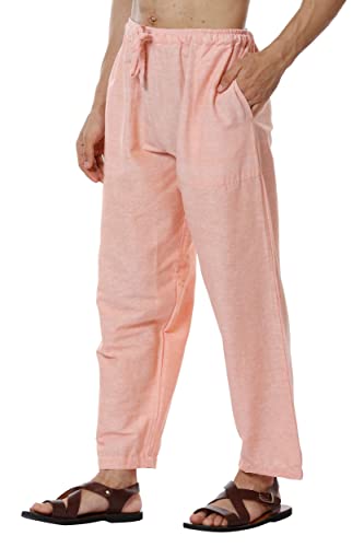 Image of Aatman One Size Men's Eco-Friendly Cotton Pyjama | Fits Waist Size 28 to 36 Inches